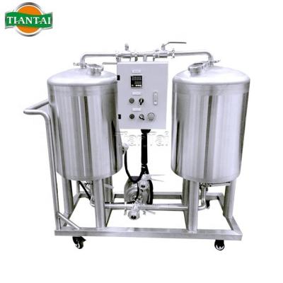 China food & Beverage Plant Portable Brewery CIP Pump with VFD Control Clean Craft Beer Brew Vessel Fermenter Tanks for sale