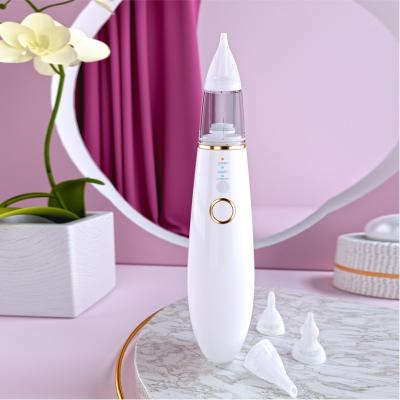 China Food Grade Nose Aspirator silicone Electric Baby Nasal Aspirator Safe Hygienic Nose Cleaner for sale