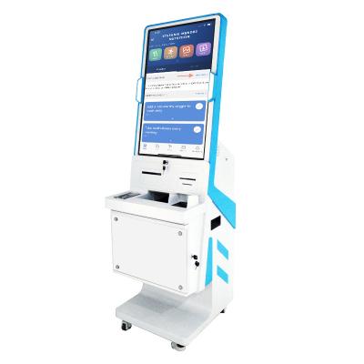 China Indoor Payment Solution Kiosk Hospital Self Service Kiosk Customized 80mm Outdoor Waterproof Thermal Printer LCD Self Service Payment Kiosk For Hospital for sale