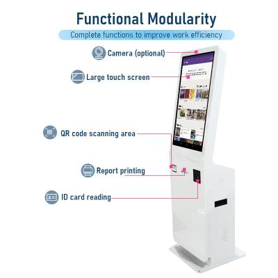 China Custom Thermal Printing Self Service Kiosk Solution Indoor Kiosk Payment Line For Printing Machine Touch Screen Kiosk For Bank for sale