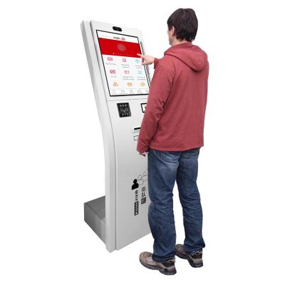 China Indoor Thermal Line Printing Self Service Kiosk Payment Solution Kiosk Customization Android 32inch Customization 32inch Android Machine For Bank for sale