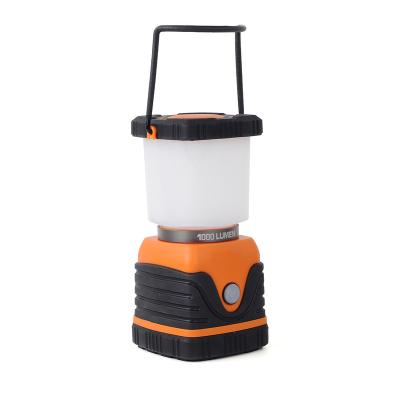 China Wholesale Outdoor 360 Light USB Rechargeable Camping Lantern 1000lumen Led Outdoor Camping Lights Lamp for sale