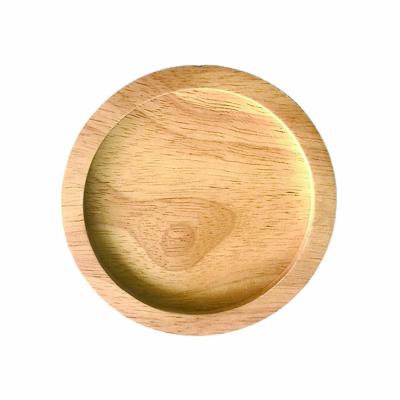 China Minimalist Dia10cm Eco-Friendly Durable Waterproof Drinks Cup Wooden Coaster, Decoration Home Kitchen Wooden Coaster for sale