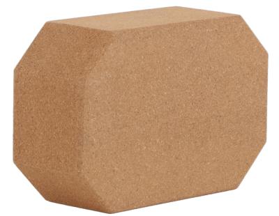 China Fitness / Workout Cork Yoga Block Eco - Friendly Gym Equipment Non - Toxic Cork Brick for sale