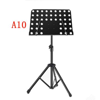 China Hot Selling Large Metal Musical Instrument Accessories Adjustable Iron Music Stand for sale