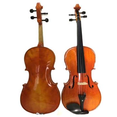 China Flame Flawless Professional Golden Yellow Natural Maple Handmade Viola for sale