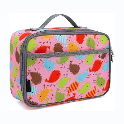 China Fashionable Insulated Mesh+Polyester Shoulder Portable Cooler Bags Office Lunch Cooler Bag Outdoor Picnic Cooler Bag For Girl for sale