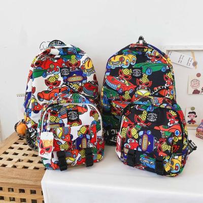 China Cross 2021 - Waterproof Schoolbags Boys Amazon Parent-child Backpack Hot Selling Family Body Bags For Children for sale