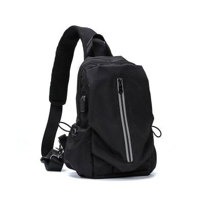 China Waterproof USB Charging Anti Theft Unisex Multi Purpose Camping Hiking Walking Cross - Body Pack Trunk Sling Bag for sale