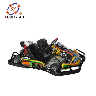 China Indoor Go Kart Gasoline Adults 2 Person 200cc Racing Go Kart For Sale 4.5/7.1 for sale