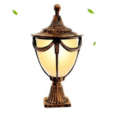 China European Style Landscape Villas Lamp Decoration Outdoor Lighting Pillar Light for sale