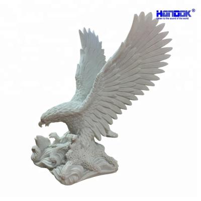 China Natural Sandstone Eagle Garden Statues Eagle Life Size Statue for sale