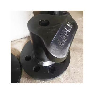 China Ship;Boat High Standard Single Cross Mooring Bitt Square Bolt Double Dock Bollard for sale