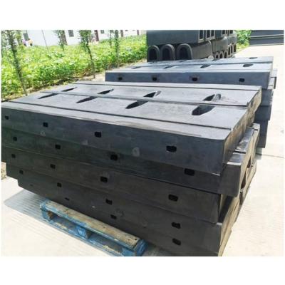 China Ship;Boat Good Quality Top Selling Marine Boat Fender Dark Blue Arch Mv Type Rubber Fender Pads for sale