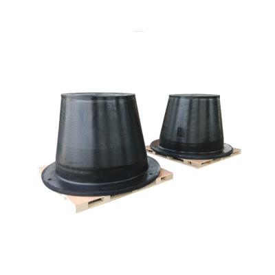 China High E/R.H value  Customized Fender Flare Rubber Seal Conical Type Rubber Fender Price for sale