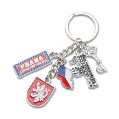 China Custom Logo Plating Mini Metal Bottle Opener Key Chain and Key Ring for sale