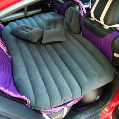 China Factory Foldable Outdoor Inflatable Car Backseat Inflatable Air Bed For Car for sale