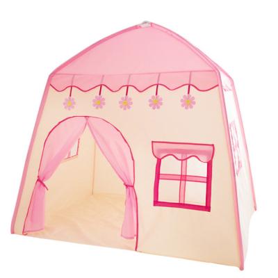 China Easy Foldable Kids Play Tent Portable Pop Up Folded Prince Toy Tent Kids Party Castle Play House Child Play Tent for sale