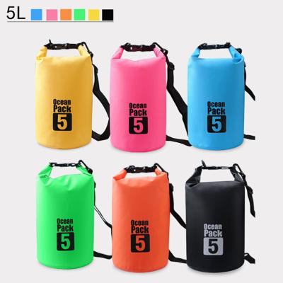 China High Quality Custom Logo Ocean Pack Backpack Swimming Waterproof Dry Bag 2L 3L 5L 10L 15L 20L 30L for sale