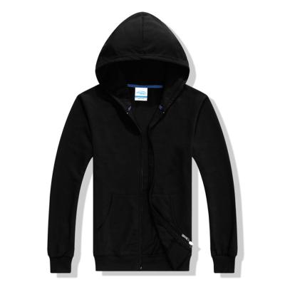 China Custom Embroidery Anti Shrink Logo Hoodies Sweatshirts With Zipper for sale