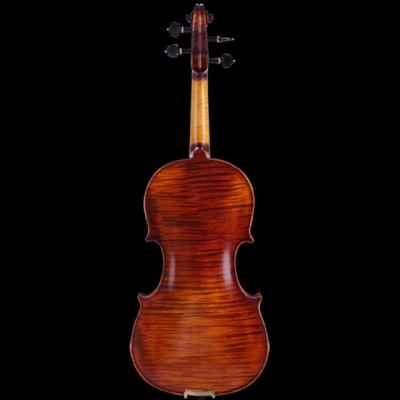 China Fir with European Tiger Stripe High grade panel violin only all quality handmade transparent factory direct sales for sale