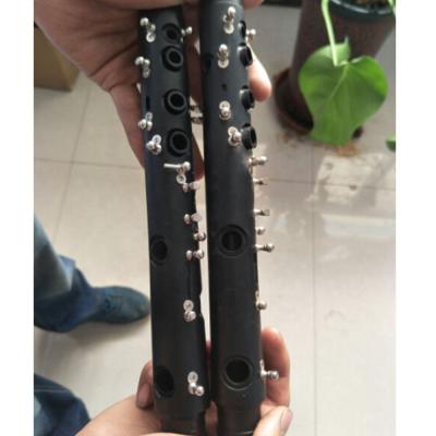 China Half Finished ABS Clarinet Accessories Clarinet Lower Part With China Plastic, Columns And Springs for sale