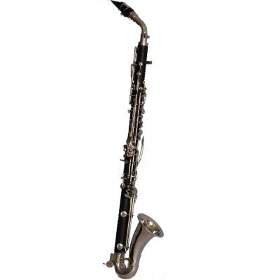 China International Standard Tone Eb Alto Clarinet Fashion Ebonite Body Nickel Plating for sale