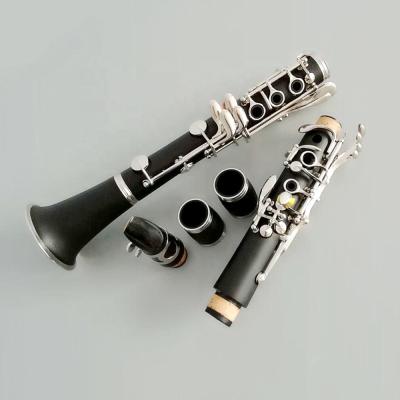 China The international standard our factory directly sells the clarinet 17 key C tone nickel plated clarinet for sale