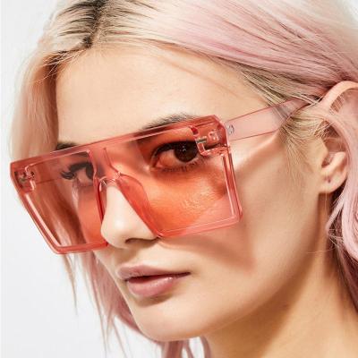 China Fashion Sunglasses / Shade Retro Sunglasses Oversized Square Hot Selling Sunglasses Girls Fashion Lady Windproof Cycling Glasses for sale