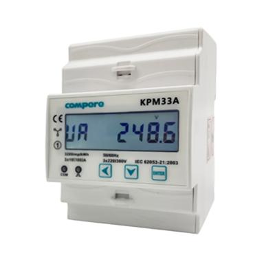 China wifi Digital electric power meter rs485 modbus rtu meter 3 phase KPM33A for sale