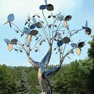 China China Creative Abstract Character Tree Sculpture For City Decoration for sale