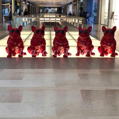 China China Cute Life Size Resin Pig Sitting Statue For Shopping Mall Decor for sale