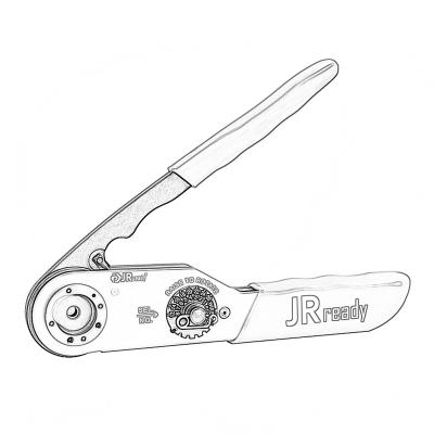 China Mil-Spec. A.W.G. JRready JRD-AF8 Contact Crimp Tool M22520/1-01 High Precision Electrical Sockets Crimp Tool 12-26 Solid Contact Connector for sale