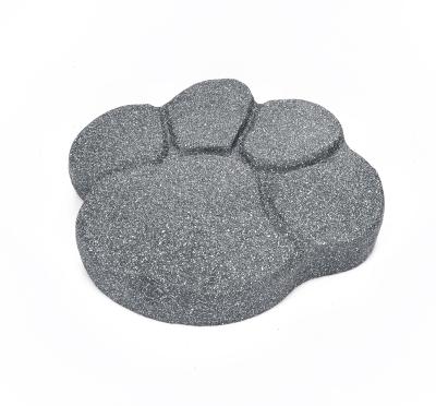 China American Style Resin Paw Print Rock Pet Ash Urns and Rock Urns for sale