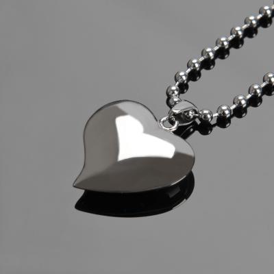 China Luxury Stainless Steel Cremation Jewelry Funeral Pendant With Ash Holder for sale