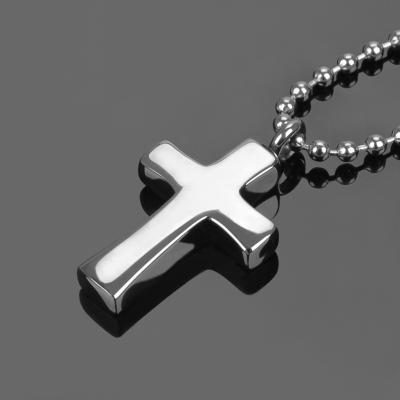 China Wholesale American Cross Necklace Style OSCJ006 Stainless Steel Necklaces Jewelry Pendant Souvenir Jewelry for sale