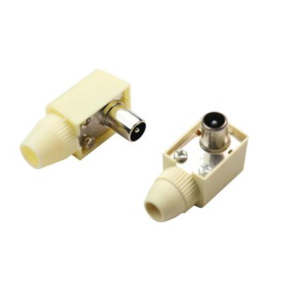 China RF Coaxial TV Antenna F Female To PAL Male 9.5mm TV Satellite Antenna Coaxial RF Plug Connector Aerial Adapter for sale