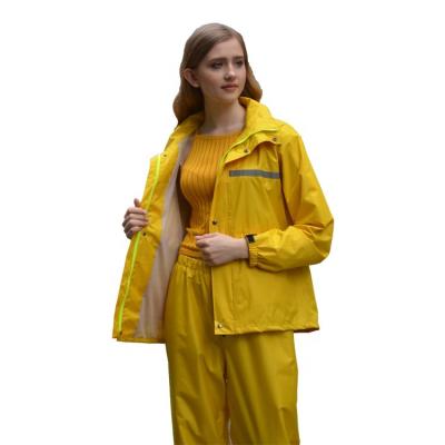 China 5000MM good quality water yellow raincoat women fabric sexy coraline PVC auxiliary plastic for sale