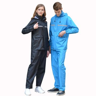 China Winter Men's Single and Rain Waterproof Clothing Factory Sale PVC Raincoat Waterproof Breathable Jacket for sale