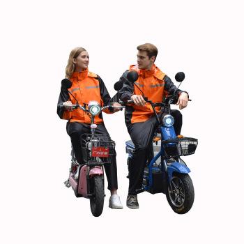 China Bachelor Waterproof Clothing Waterproof Soft Polyester Rainsuit For Motorcycle for sale