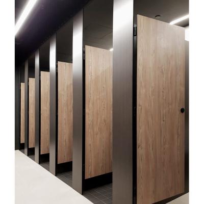 China Fireproof Water Resistant Mall Hospital Checked Preschool Kids Toilet Partition Urinal Partition Wall for sale