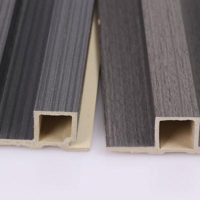 China Waterproof Indoor Wood Plastic Composite Coextrusion WPC Wall Panel Wall Cladding Co-extruded Board for sale