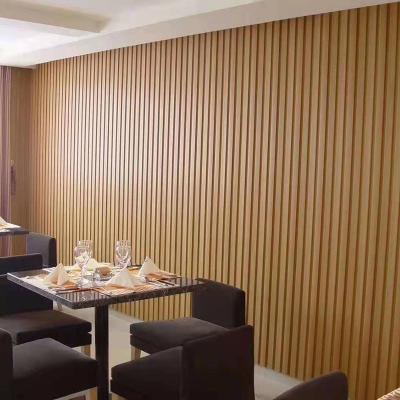 China Waterproof Hot Sale Wood Wpc Plastic Composite Indoor Wall Panel For Decoration for sale