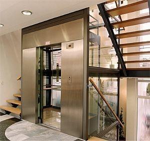 China Reduce friction sound Home Elevator Lift safety and Environmental protection for sale