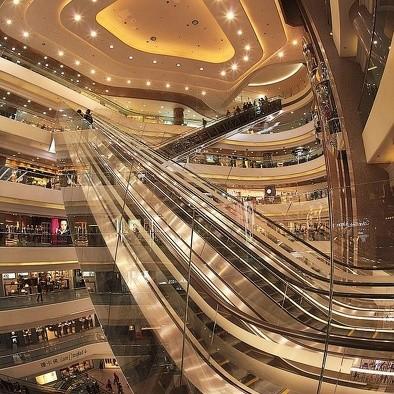 China Professional Auto Stair Escalator In Shopping Mall / Modern Escalator for sale