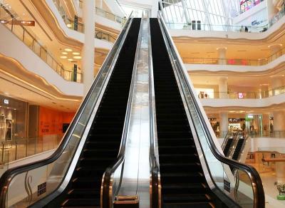 China Safety 24m Department Store Escalators Stainless Steel Decoration for sale