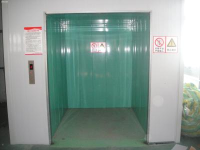 China Space Saving Freight Lift Elevator With High Efficiency Control Cabinet for sale