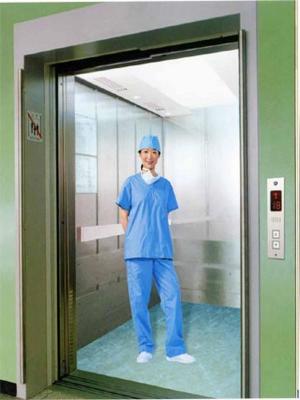 China CE Hospital Bed Machine Room Elevator With Permanent Magnet Synchronous Traction for sale