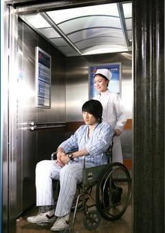 China Machine Room Elevator In Hospital Speed Range 1.0/ S - 1.75 S for sale