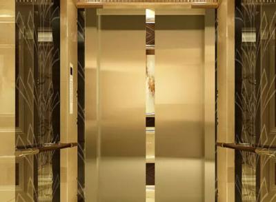 China Market Safety Gear Double Door Elevator Speed Range 0.25m/S - 1.0m/S for sale